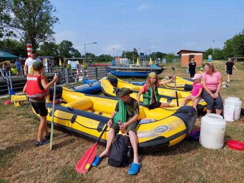 Vodácký výcvik malých sokolů - 9.7.2021