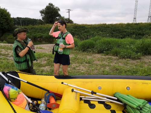 Vodácký výcvik malých sokolů - 9.7.2021