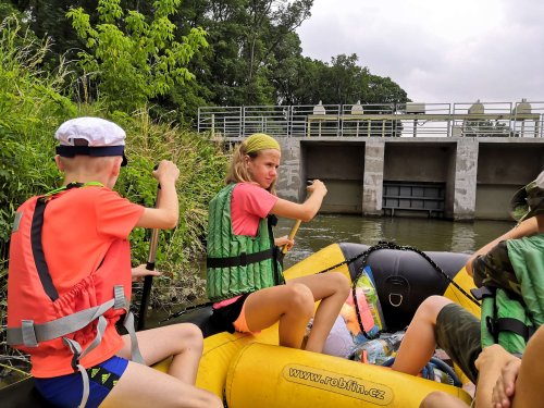 Vodácký výcvik malých sokolů - 9.7.2021