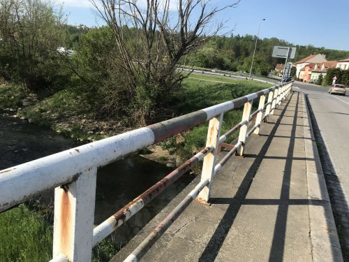 Oprava mostu přes řeku Olšavu - 8.11.2021