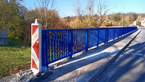 Oprava mostu přes řeku Olšavu - 8.11.2021