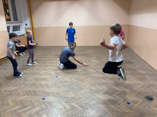 Cvičení sokolů - žáků - 8.11.2021