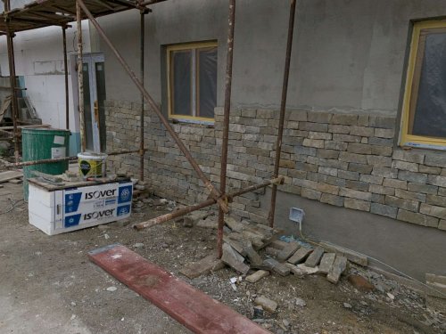Průběh rekonstrukce kulturního domu v Podolí - 17.12.2021