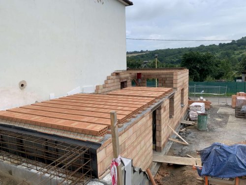 Průběh rekonstrukce kulturního domu v Podolí - 17.12.2021