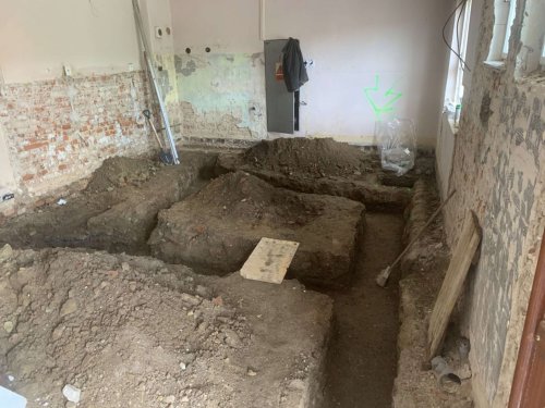 Průběh rekonstrukce kulturního domu v Podolí - 17.12.2021