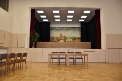 Fotografie kulturního domu v Podolí po rekonstrukci - 10.3.2022