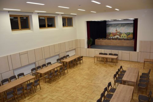 Fotografie kulturního domu v Podolí po rekonstrukci - 10.3.2022