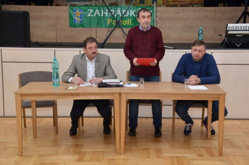 Schůze zahrádkářů - 11.3.2022