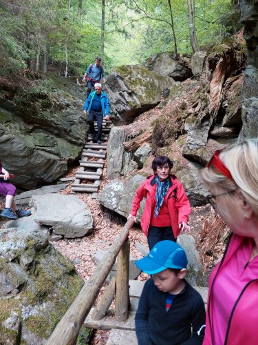 Sokolský výlet na Rešovské vodopády - 8.5.2022