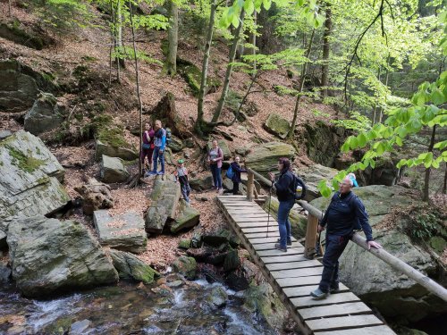 Sokolský výlet na Rešovské vodopády - 8.5.2022