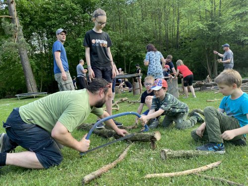 Sokolský "víkendový tábor" ve Vřesovicích - 14.5.2022