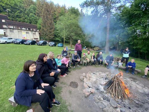 Sokolský "víkendový tábor" ve Vřesovicích - 14.5.2022