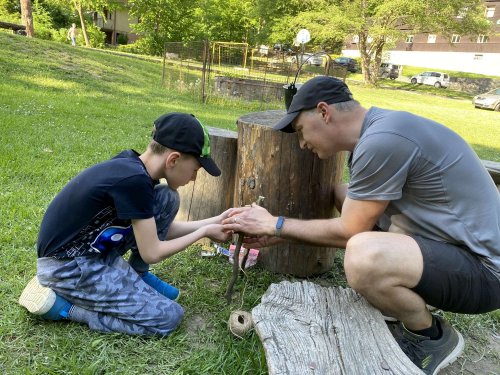 Sokolský "víkendový tábor" ve Vřesovicích - 14.5.2022
