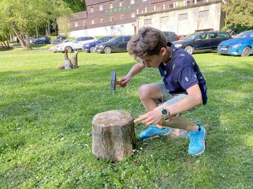 Sokolský "víkendový tábor" ve Vřesovicích - 14.5.2022