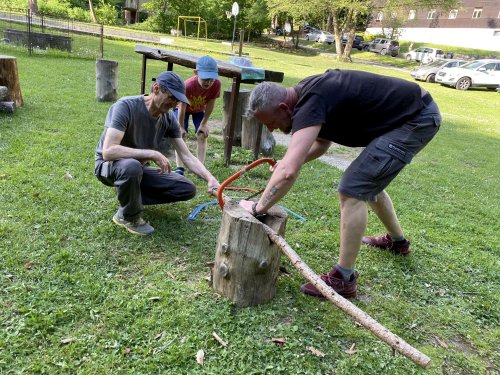 Sokolský "víkendový tábor" ve Vřesovicích - 14.5.2022
