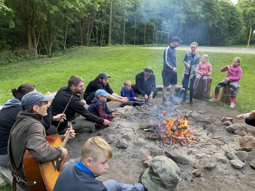 Sokolský "víkendový tábor" ve Vřesovicích - 14.5.2022