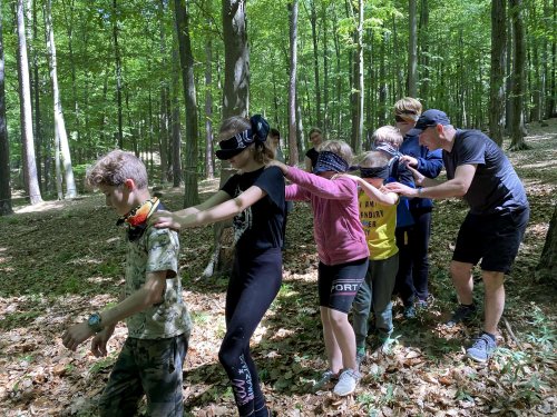 Sokolský "víkendový tábor" ve Vřesovicích - 14.5.2022