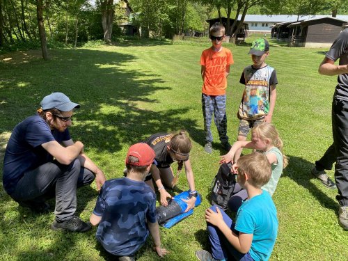 Sokolský "víkendový tábor" ve Vřesovicích - 14.5.2022