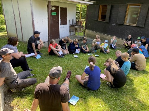 Sokolský "víkendový tábor" ve Vřesovicích - 14.5.2022