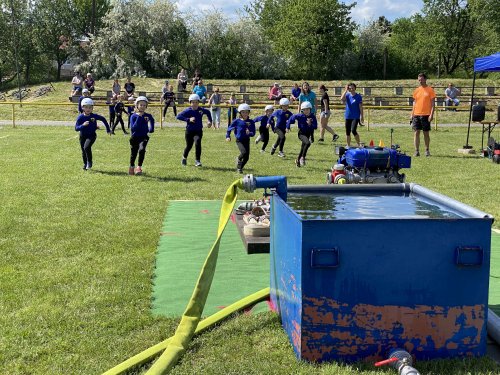 Hasičká soutěž na hřišti v Podolí - 21.5.2022