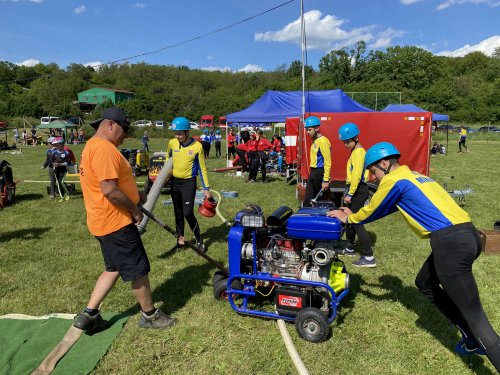 Hasičká soutěž na hřišti v Podolí - 21.5.2022
