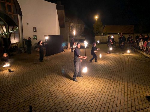 Mikuláš a ohňová show - 3.12.2022