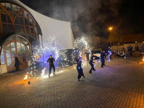 Mikuláš a ohňová show - 3.12.2022