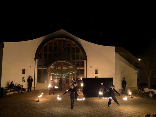 Mikuláš a ohňová show - 3.12.2022