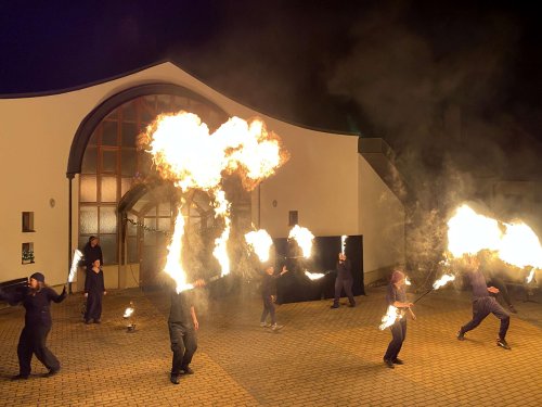 Mikuláš a ohňová show - 3.12.2022