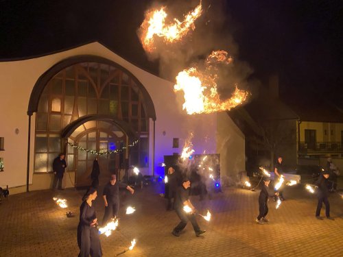 Mikuláš a ohňová show - 3.12.2022
