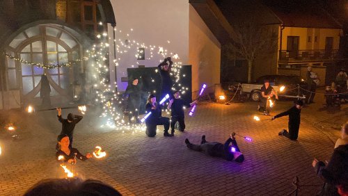 Mikuláš a ohňová show - 3.12.2022