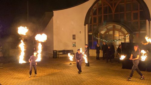 Mikuláš a ohňová show - 3.12.2022