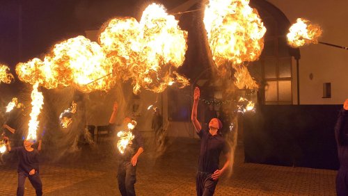 Mikuláš a ohňová show - 3.12.2022
