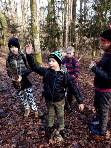 Vycházka turistického oddílu na Pepčín - 2.1.2023