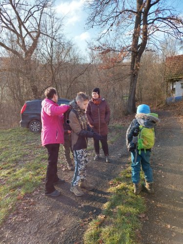 Vycházka turistického oddílu na Pepčín - 2.1.2023