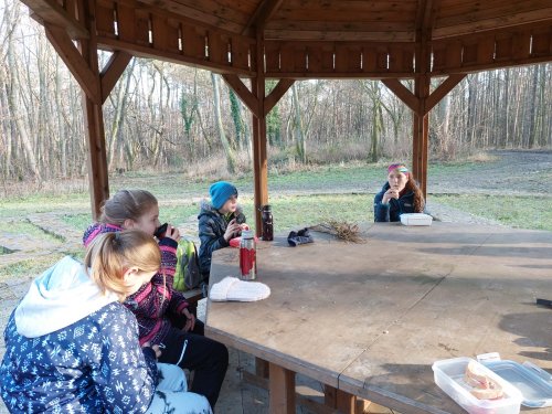 Vycházka turistického oddílu na Pepčín - 2.1.2023