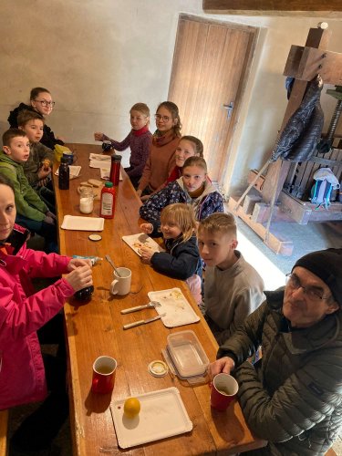 Vycházka turistického oddílu na Pepčín - 2.1.2023