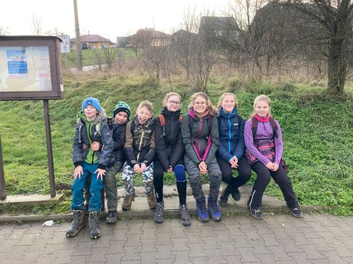 Vycházka turistického oddílu na Pepčín - 2.1.2023