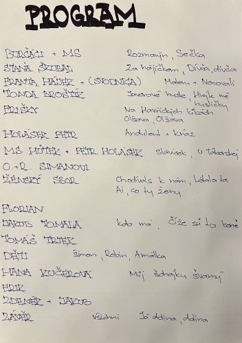 František Holmes Ilík oslavil 75 let - pogratulovaly mu i Podolské Frišky - 16.4.2023