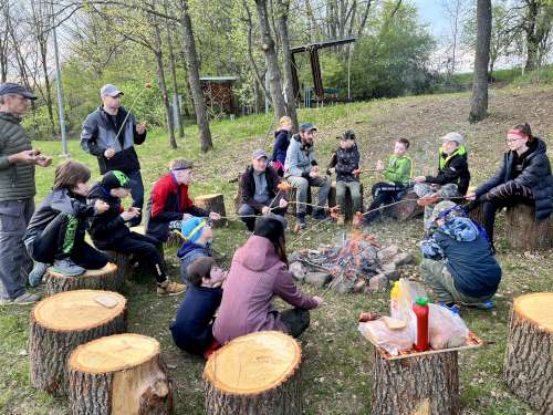 Hvězdný víkend sokolského turisťáku z Podolí na Maršově - 29.4.2023