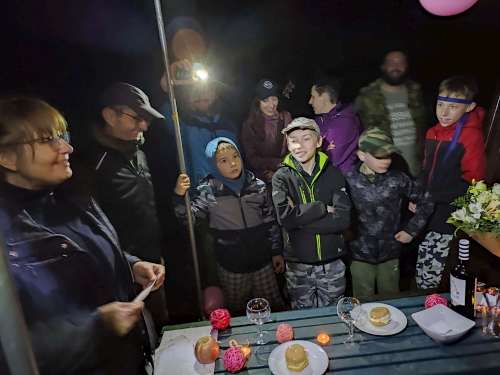 Hvězdný víkend sokolského turisťáku z Podolí na Maršově - 29.4.2023