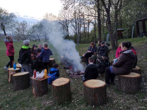 Hvězdný víkend sokolského turisťáku z Podolí na Maršově - 29.4.2023