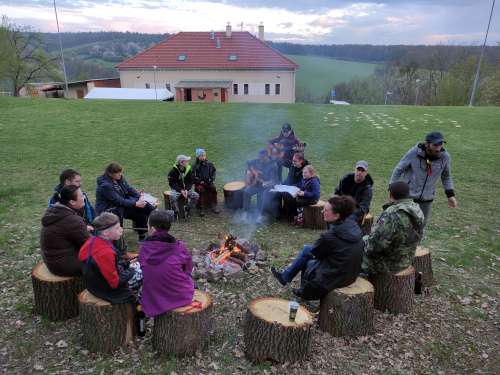 Hvězdný víkend sokolského turisťáku z Podolí na Maršově - 29.4.2023