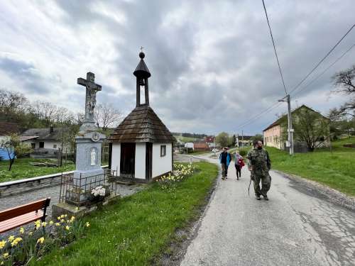 Hvězdný víkend sokolského turisťáku z Podolí na Maršově - 29.4.2023