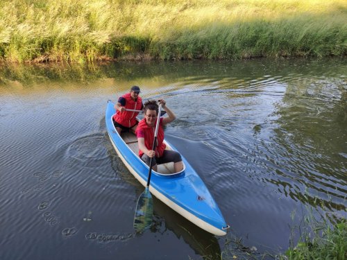Vodácký výcvik malých Sokolů na Olšavě - 13.6.2023