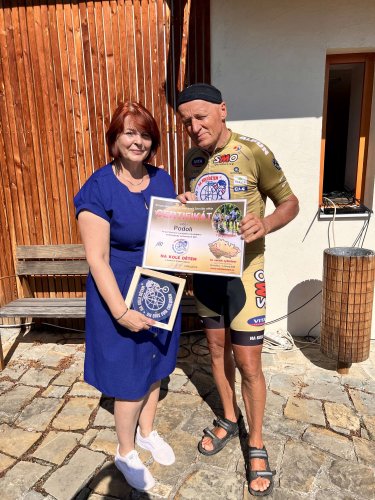 Na kole dětem - Charitativní cyklotour Josefa Zimovčáka - 1.6.2025