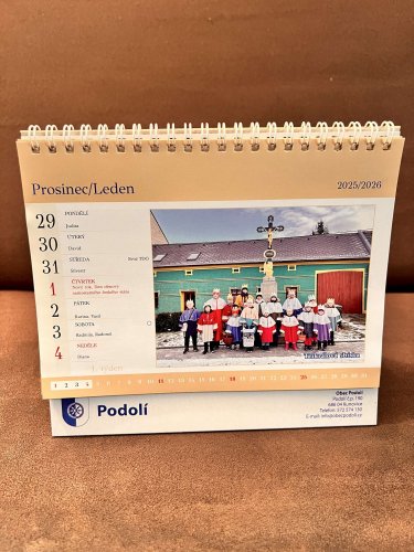 Kalendář obce na rok 2026 - 30.11.2025