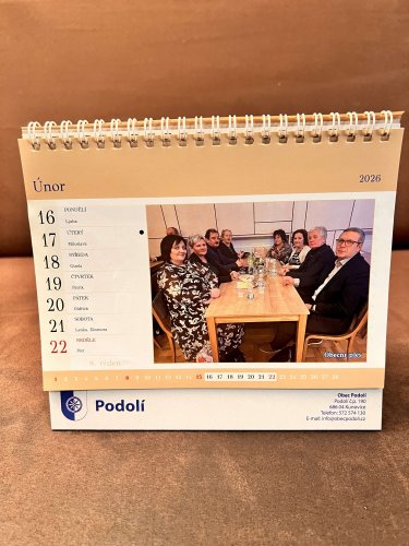 Kalendář obce na rok 2026 - 30.11.2025