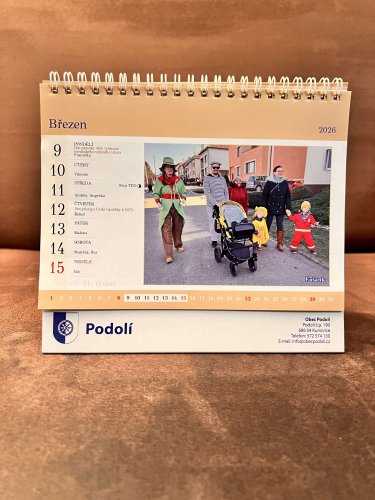 Kalendář obce na rok 2026 - 30.11.2025