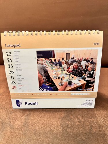 Kalendář obce na rok 2026 - 30.11.2025